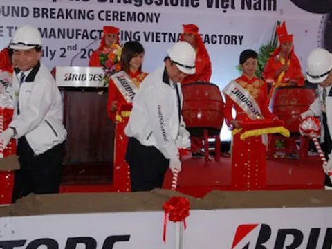 Bridgestone khởi công nhà máy tại Việt Nam