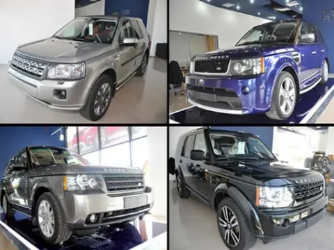 Bộ sưu tập Land Rover chính hãng tại Việt Nam (1)
