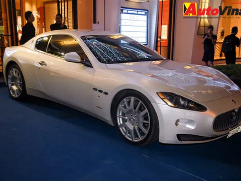 Cận cảnh Maserati GranTurismo ở Sài Gòn