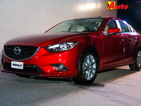 Mazda6 2014: đối thủ của Camry tại VN