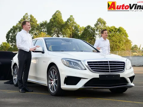 Mercedes-Benz Việt Nam ra mắt S63 AMG 2014