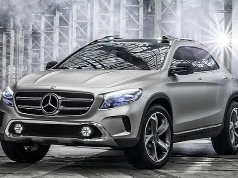 Mercedes GLA bước ra ánh sáng