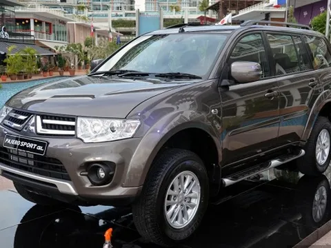 Mitsubishi Pajero Sport ra mắt bản nâng cấp