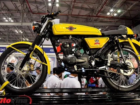 Mô tô 50cc "lạ" tại triển lãm Saigon Autotech