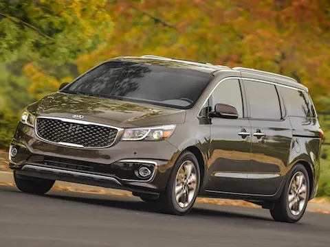 Kia Sedona 2015 có giá chính thức