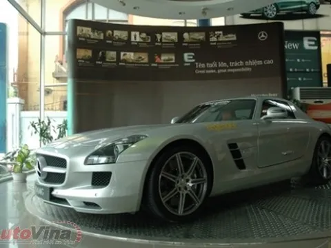 Mercedes SLS AMG đã có mặt ở Hà Nội