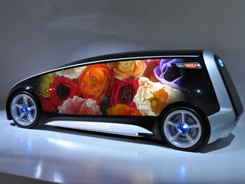 Xế hộp Toyota với kiểu dáng smartphone