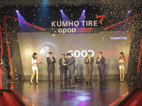 Kumho Tire giới thiệu dòng lốp sang trọng tại VN