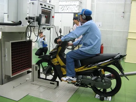 Yamaha lập phòng kiểm định khi thải tiêu chuẩn châu Âu