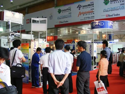 Khai mạc triễn lãm 'Manufacturing Vietnam 2008' ở Hà Nội