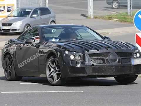 Lộ diện Mercedes SL63 AMG trên đường thử