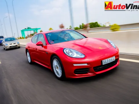 Porsche Panamera 2014: Quý tộc xa lộ