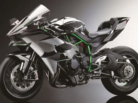 Kawasaki "trình làng" siêu mô-tô Ninja H2R