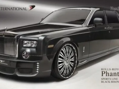Gói độ mới trên chiếc Rolls Royce Phantom   