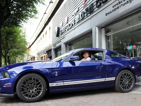 Shelby GT500 2013 xuất hiện tại TP.HCM