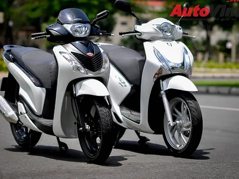 So sánh ngoại hình Honda SH Việt và Italy