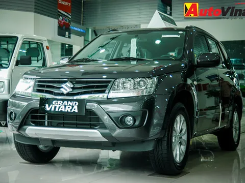 Cận cảnh Suzuki Grand Vitara 2013 ở VN