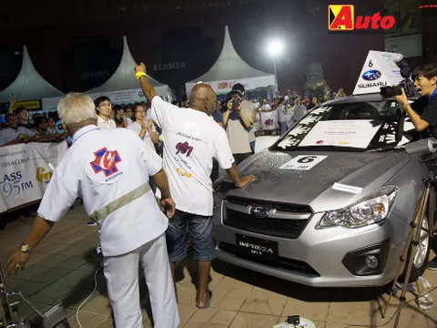 Thi sức bền Subaru 2014: thiết lập kỷ lục mới