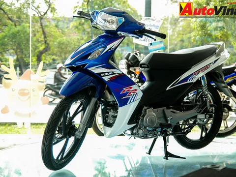 Tháng 8: Suzuki khuyến mãi lớn cho xe máy