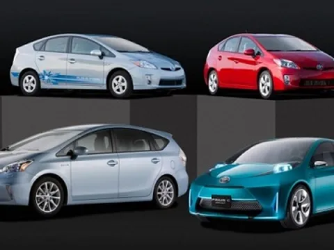 Những thành viên mới của gia đình Toyota Prius 
