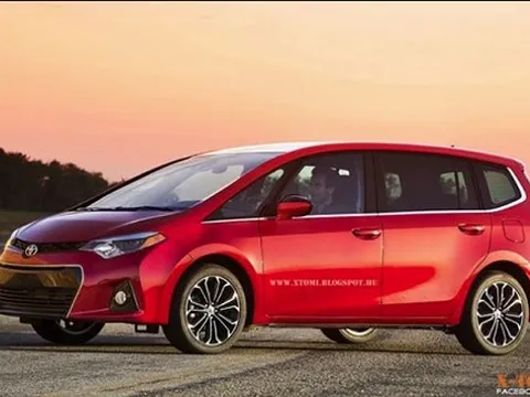 Xuất hiện ảnh Toyota Corolla 7 chỗ?