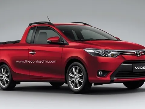 Toyota Vios sẽ có phiên bản bán tải ?