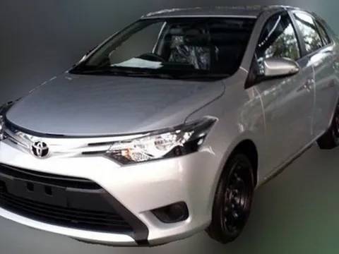 Ảnh "chụp trộm" rõ nét Toyota Vios 2013