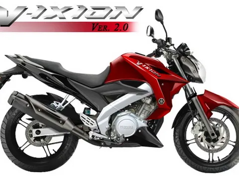 Yamaha Vixion hoàn toàn mới " lộ hàng" 