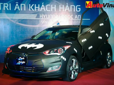 Cận cảnh Hyundai Veloster "Batman" tại TPHCM