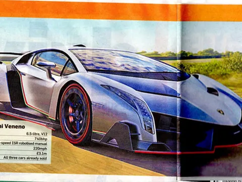 Lộ diện Veneno, siêu phẩm Lamborghini mới