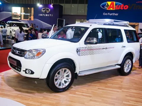 [VMS 2013] Cận cảnh Ford Everest 2013