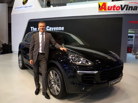 [VMS 2014] Porsche Cayenne S 2015 ra mắt
