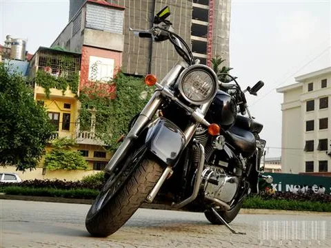 Chiếc mô tô "độc" nhất tại Hà Nội