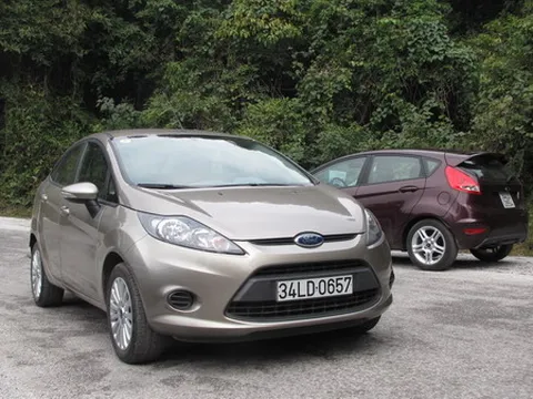 584 triệu đồng để mua bản cao nhất của Ford Fiesta