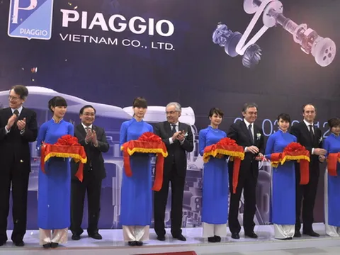 Piaggio sản xuất động cơ tại Việt Nam 