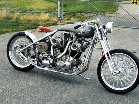 Ngỡ ngàng trước tác phẩm Harley-Davidson độ hiếm có