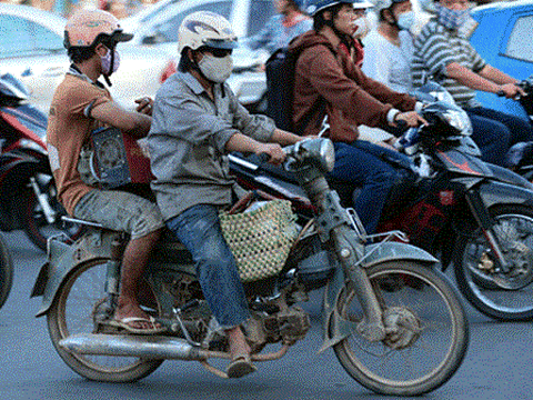 Xe máy quá cũ sẽ không được lưu hành