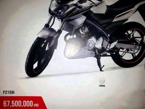 Lộ giá Yamaha FZ150i: 67,5 triệu đồng