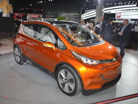 [NAIAS 2015] Concept xe điện tương lai Chevrolet Bolt EV