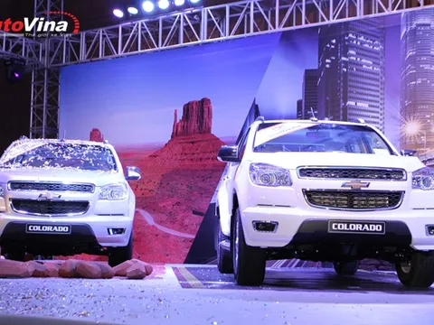 Bộ tứ Chevrolet Colorado ra mắt Việt Nam