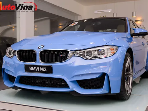 Bộ đôi BMW M3 & M4 2015 màu xanh đặc biệt tại Việt Nam