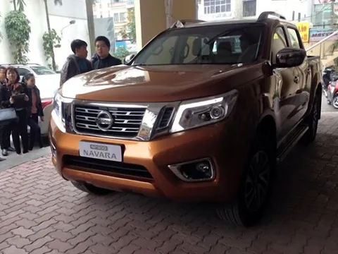 Nissan Navara 2015 lộ diện tại Việt Nam