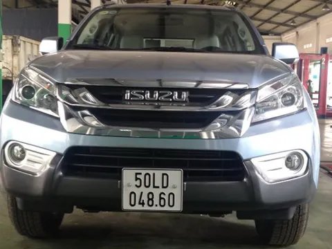 Isuzu MU-X về Việt Nam cạnh tranh với Fortuner, Everest...