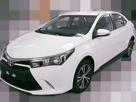 Lộ diện hoàn toàn Toyota Corolla bản nâng cấp
