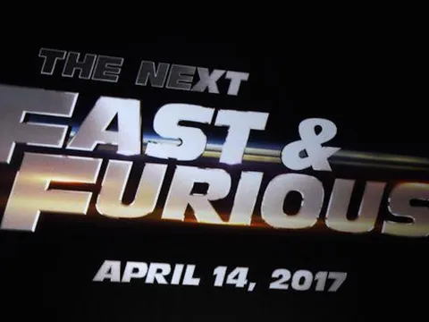 "Bom tấn" Fast & Furious 8 sẽ được công chiếu vào ngày 14/4/2017