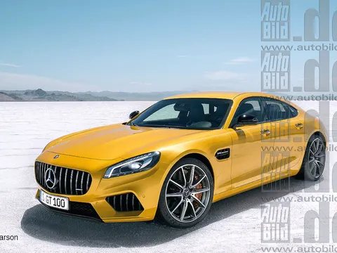 Mercedes - AMG sắp có xe cạnh tranh với Porsche Panamera