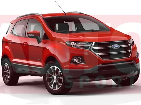 Ford EcoSport sắp có bản nâng cấp mới