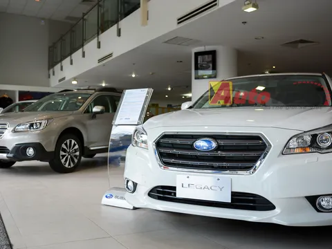 Subaru Outback và Legacy thế hệ mới tại Việt Nam