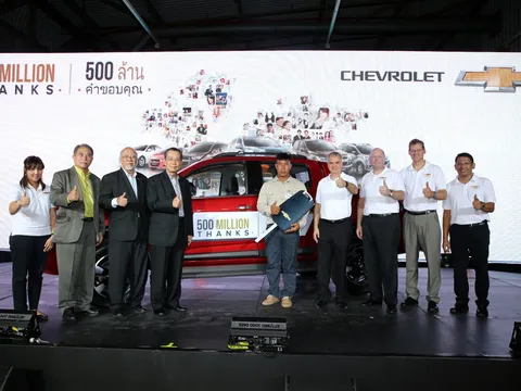General Motors (GM) xuất xưởng chiếc xe thứ 500 triệu