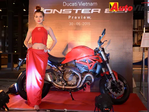 Ducati Việt Nam trình làng naked bike Monster 821